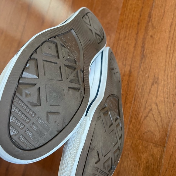 White Leather chuck Taylor Converse 7 - Picture 7 of 11